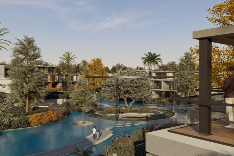 “Cornerstone Development” تطرح وحدات فاخرة 80% تشطيب بـ RED- Water Villas & Floating Gardens مستقبل سيتي